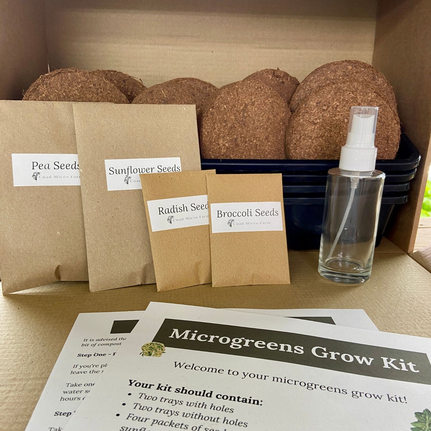 Microgreen Grow Kits