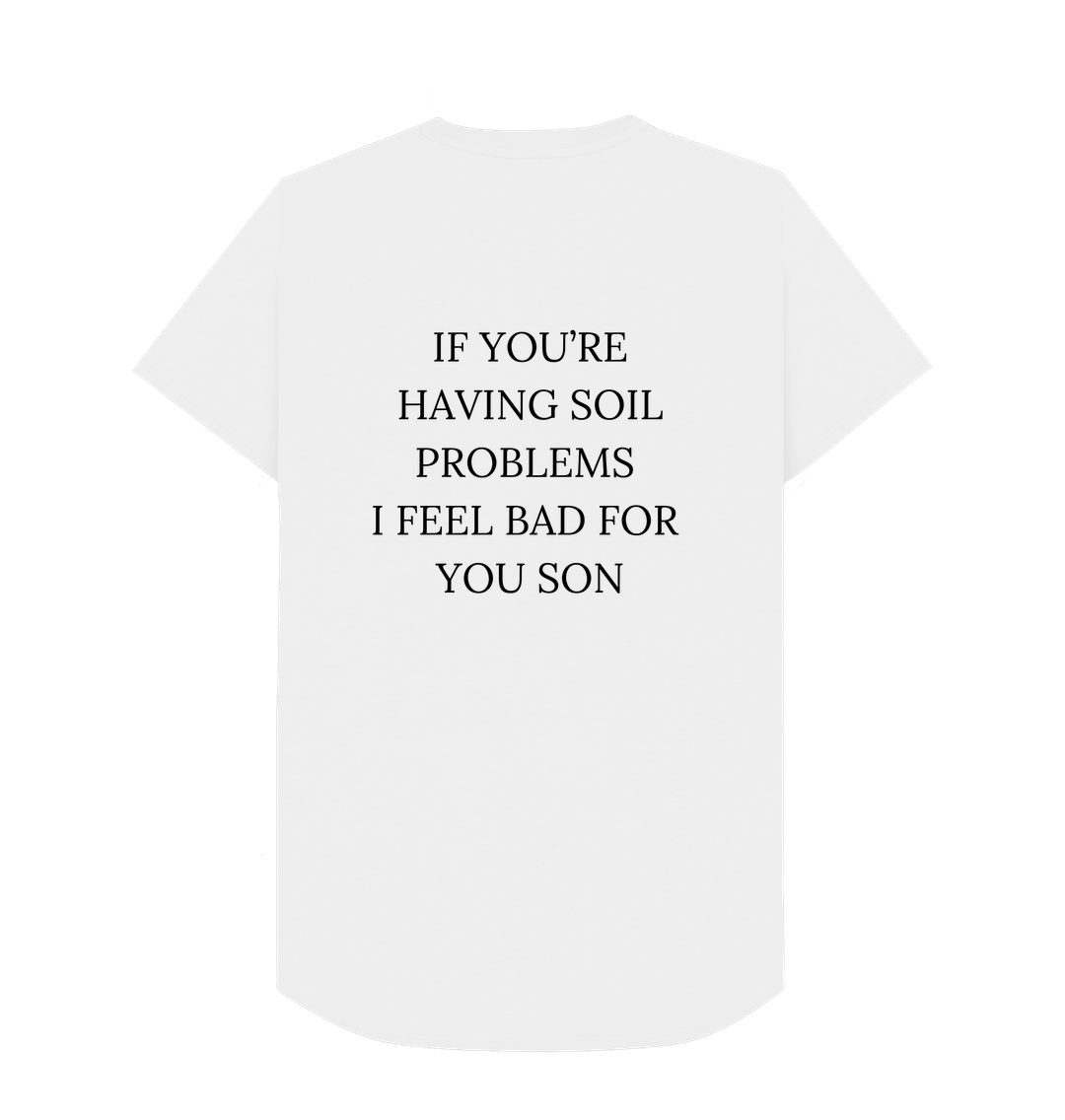 Mens Longline Soil Problems T-Shirt