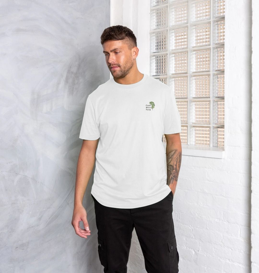 Mens Longline Carrot T-Shirt